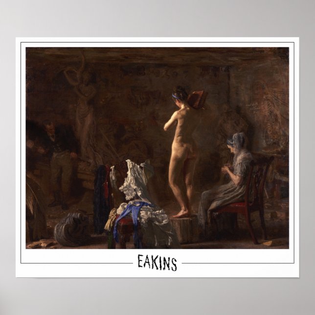 Thomas Eakins Zedign Art Poster #6 (Framsidan)