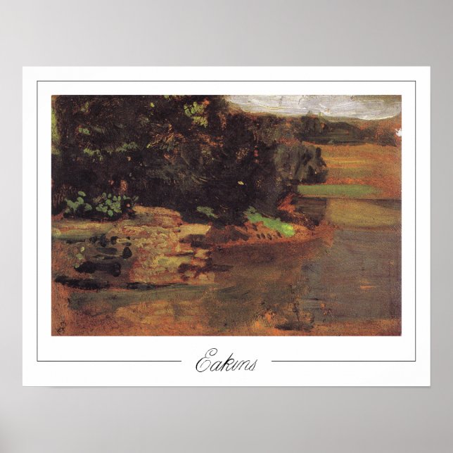 Thomas Eakins Zedign Art Poster nr 130 (Framsidan)