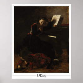 Thomas Eakins Zedign Art Poster nr 19