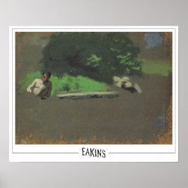 Thomas Eakins Zedign Art Poster nr 376