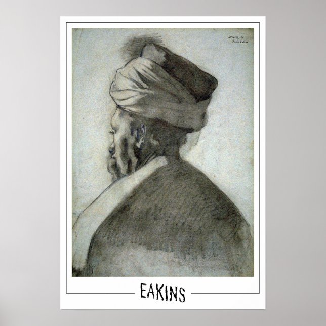 Thomas Eakins Zedign Art Poster nr 468 (Framsidan)