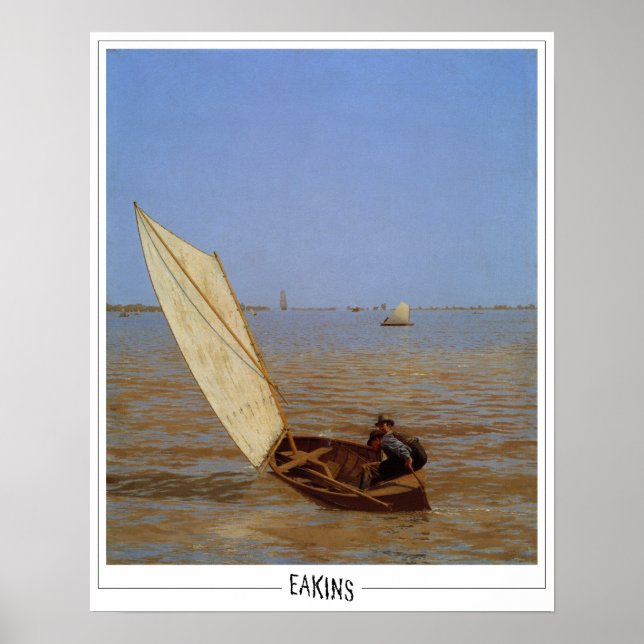 Thomas Eakins Zedign Konstaffisch #12 Poster (Framsidan)