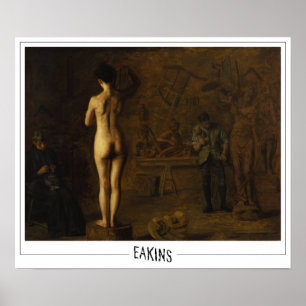 Thomas Eakins Zedign konstaffisch #1 Poster