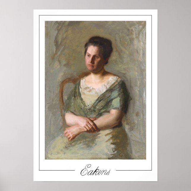 Thomas Eakins Zedign konstaffisch #69 Poster (Framsidan)