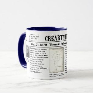 Thomas Edison 1879 mugg