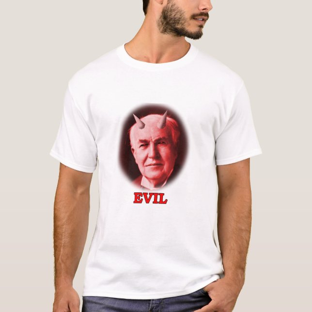 Thomas Edison T-shirt (Framsida)