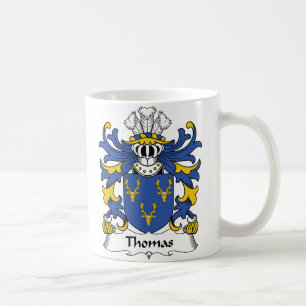 Thomas familjvapensköld kaffemugg