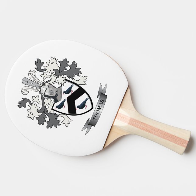 Thomas familjvapensköld pingisracket (Sidan)