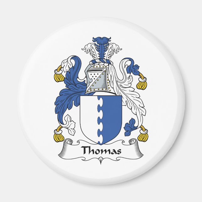 Thomas Family Crest Magnet (Framsidan)