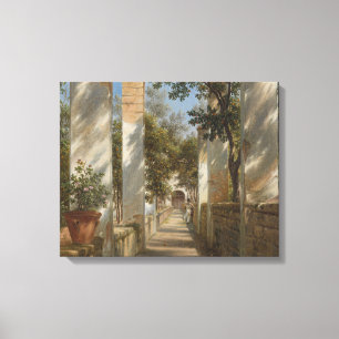 Thomas Fearnley - Pergola med Orangar Canvastryck