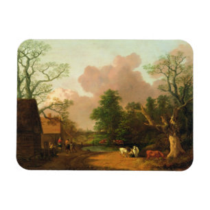 Thomas Gainsborough en landskap med figurer, Fa Magnet
