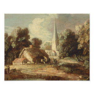 Thomas Gainsborough - Landskap med kusten Fototryck
