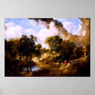 Thomas Gainsborough: Liggande i Suffolk Poster