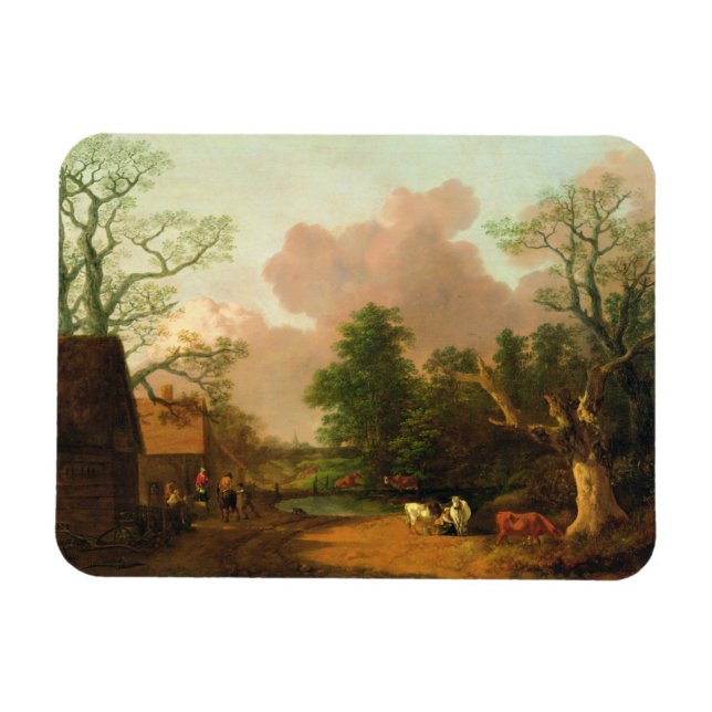 Thomas Gainsborough | Liggande tillsammans med Fig Magnet (Horisontell)