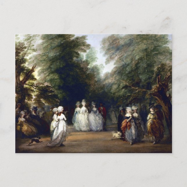 Thomas Gainsborough Mall i St. James's Park Vykort (Framsida)