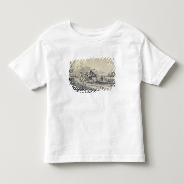 Thomas Gainsborough öppen | landskap med Tee Shirt (Framsida)