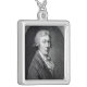 Thomas Gainsborough R.A Silverpläterat Halsband (Vänster Framsida)