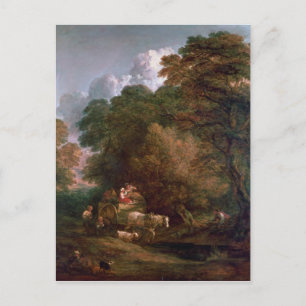 Thomas Gainsborough The marknadsför vagnen, 1786 Vykort