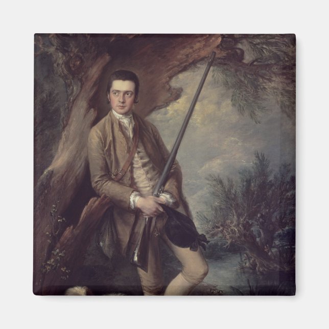 Thomas Gainsborough |William Poyntz of Midgham och Magnet (Framsidan)