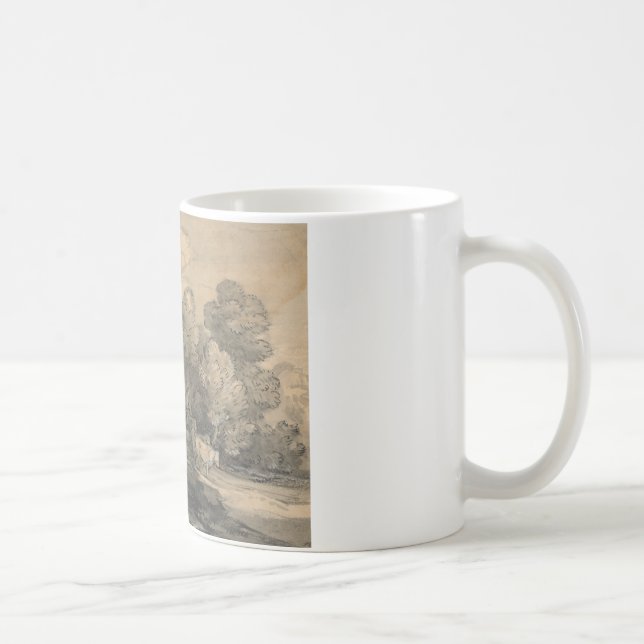 Thomas Gainsborough - Wooded Ligcape Kaffemugg (Höger)