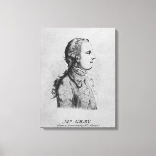 Thomas grått som dras av William Henshaw Canvastryck