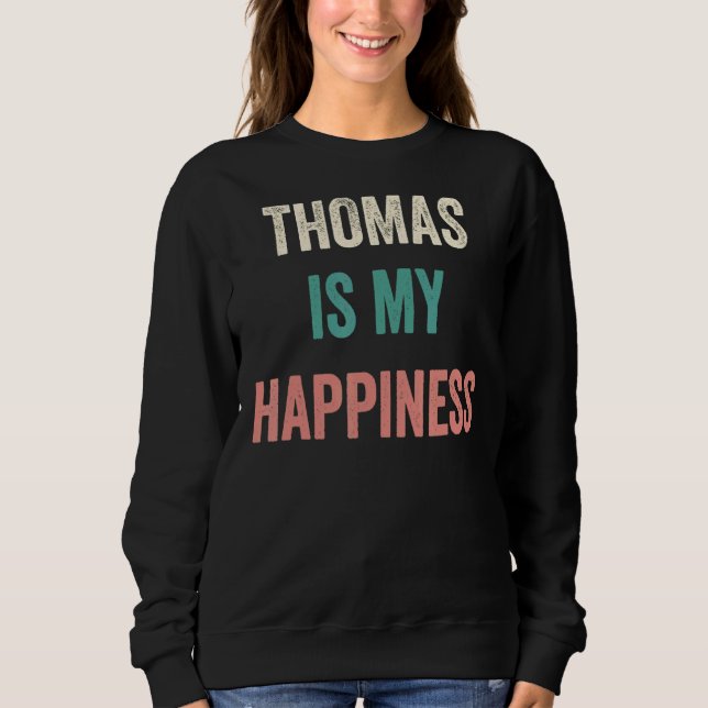 Thomas Is My Happiness T Shirt (Framsida)