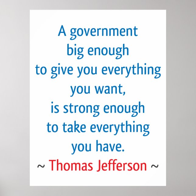 Thomas Jefferson #1 Poster (Framsidan)