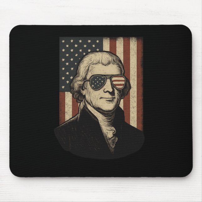 Thomas Jefferson 4:e juli Independence day Long Musmatta (Framsidan)
