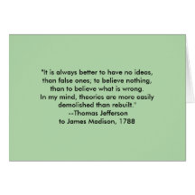 Thomas Jefferson - alltid bättre Gibney Museum