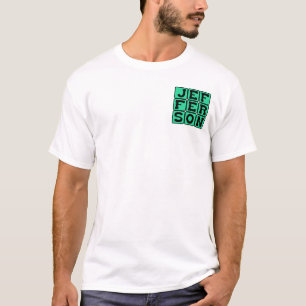 Thomas Jefferson, amerikansk president Tee Shirt