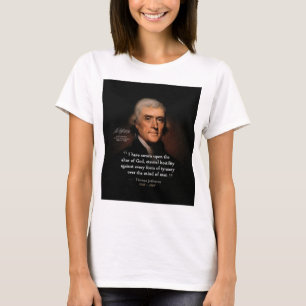 Thomas Jefferson av Rembrandt - altare av T Shirt