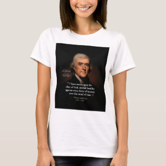 Thomas Jefferson av Rembrandt - altare av T Shirt