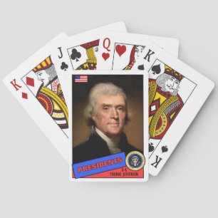Thomas Jefferson Basebollkort Spelkort