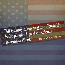 Thomas Jefferson Bumper Stickers Bildekal