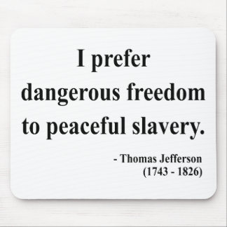 Thomas Jefferson citationstecken 9a Musmatta