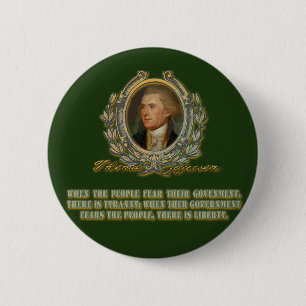 Thomas Jefferson citationstecken: Regering & Knapp