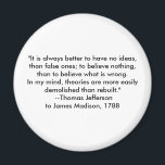 Thomas Jefferson - det är alltid bättre Magnet<br><div class="desc">"Thomas Jefferson - Det är alltid bättre", "The MUSEUM Zazzle Artist Series jGibney 2010", nyaste, bästa, största, bra, glans, facebook, kolossal, jätte, underbarare, hem, museum, museum, jgibney, gibsphotoart, konst, målning, giclee, canvas, fönster, fönster, shade, shade, shade, konst, konst, konst, konst, konst, konst, konst, konst, konst, konst, konst, konst, konst, konst,...</div>