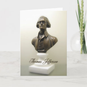 Thomas Jefferson frihetscitationstecken Kort