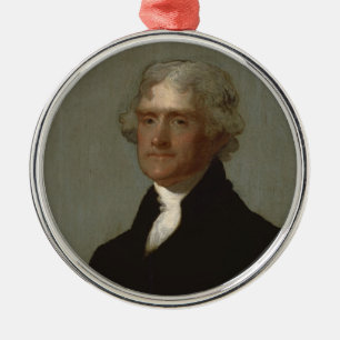 Thomas Jefferson Julgransprydnad Metall