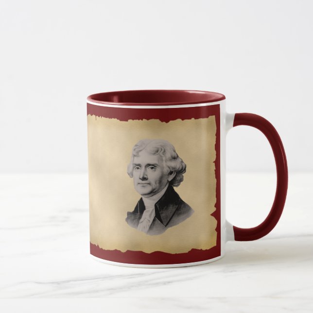 Thomas Jefferson kaffemugg (Höger)