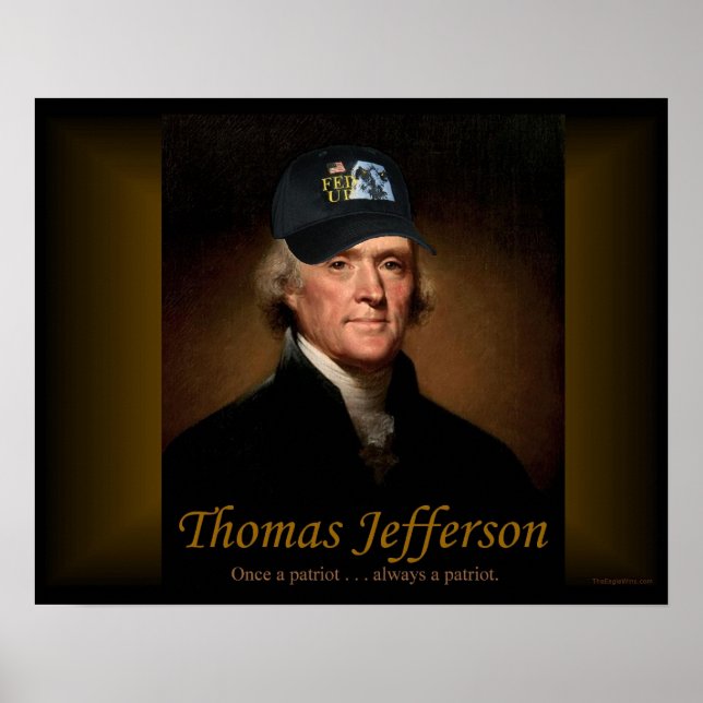 Thomas Jefferson MATADE UP Poster (Framsidan)