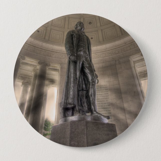 Thomas Jefferson Memorial Bronze Statue Knapp (Framsida)
