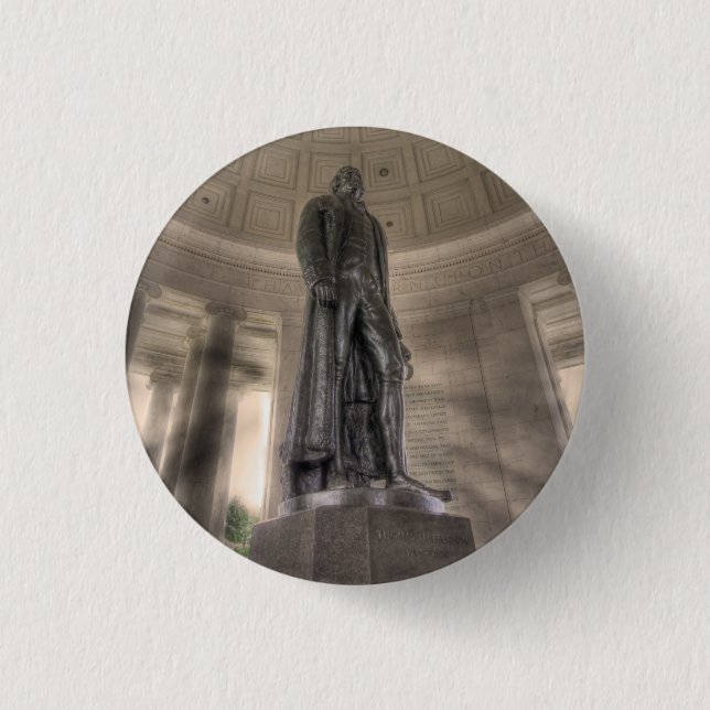 Thomas Jefferson Memorial Bronze Statue Knapp (Framsida)