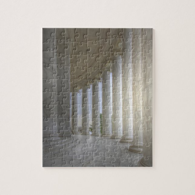 Thomas Jefferson Memorial Circular Colonnad Pussel (Vertikal)