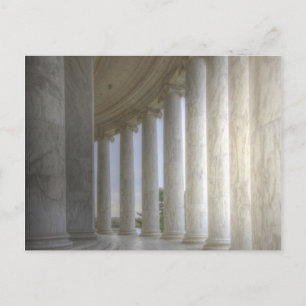 Thomas Jefferson Memorial Circular Colonnad Vykort