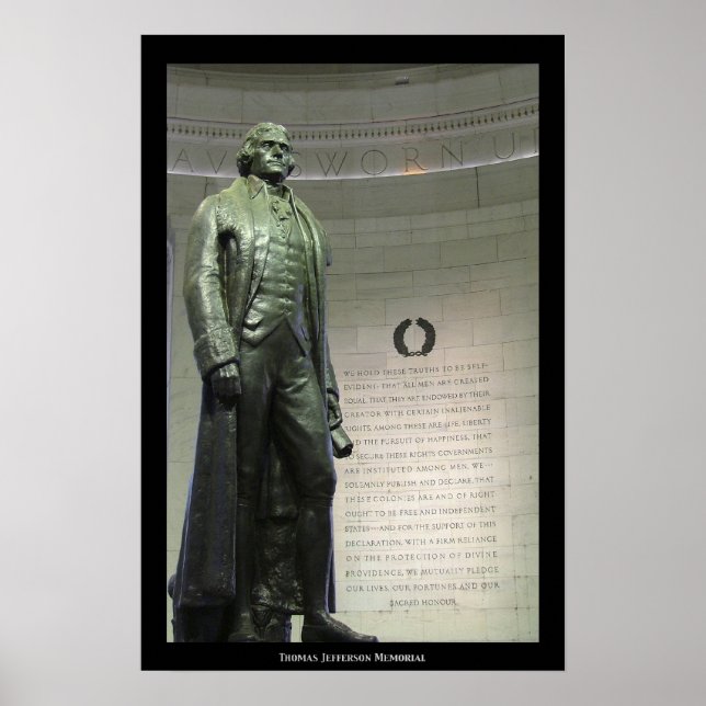 Thomas Jefferson Memorial Poster (Framsidan)