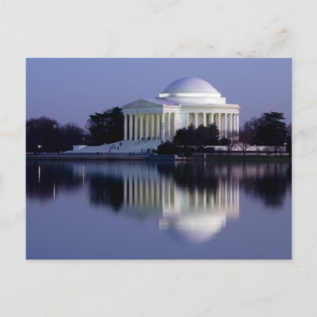 Thomas Jefferson Memorial Vykort (Framsida)