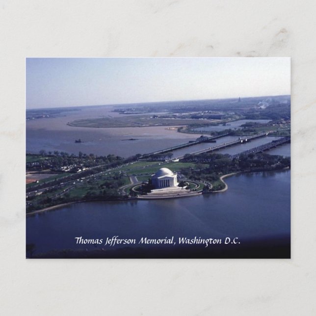 Thomas Jefferson Memorial Vykort (Framsida)