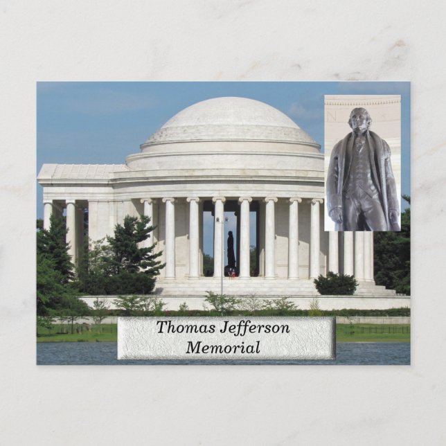Thomas Jefferson Memorial - vykort (Framsida)