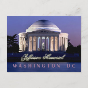 Thomas Jefferson Memorial, Washington, D.C. Vykort